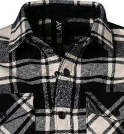 Replay Overshirt M4067.000.52438/010 Baumwolle, Schwarz-weiß kariert, Schwarz-weiß 7 Replay Overshirt M4067.000.52438/010 Baumwolle, Schwarz-weiß kariert, Schwarz-weiß -hemdenverkauf 379726 norm2