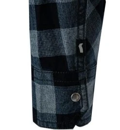 GAS Hemd 151372 010808/WY48 Baumwolle, Dunkelblau kariert, Dunkelblau -hemdenverkauf 379870 norm3