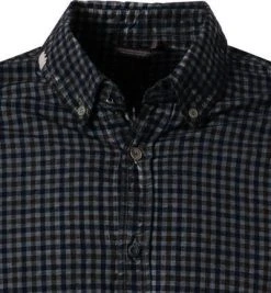 BOB Hemd BOTT714 R0053/blu Baumwolle, Blau kariert -hemdenverkauf 379888 norm2