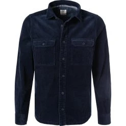 OLYMP Casual Level Five Body Fit 3503/84/18 Overshirt, Cord, Marine