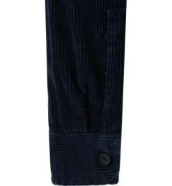 OLYMP Casual Level Five Body Fit 3503/84/18 Overshirt, Cord, Marine -hemdenverkauf 379913 norm3