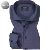 OLYMP Signature Tailored Fit 8507/84/14 Hemd, Baumwolle-Kaschmir, Dunkelblau meliert, Nachtblau
