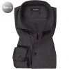 OLYMP Signature Tailored Fit 8507/84/67 Hemd, Baumwolle-Kaschmir, Anthrazit meliert, Anthrazit