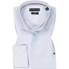 Tommy Hilfiger Hemd MW0MW20827/0GZ Slim Fit, Bio Baumwolle, Hellblau-weiß gemustert, Hellblau-weiß