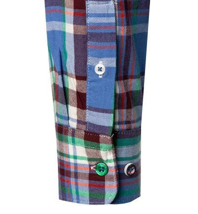 N.Z.A. Hemd 21HN515/1688 Baumwolle, Blau kariert, Blau 5 N.Z.A. Hemd 21HN515/1688 Baumwolle, Blau kariert, Blau – Bild 5