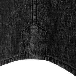 Replay Hemd M4981.000.228 94B/097 Jeanshemd, Baumwolle, Dunkelgrau -hemdenverkauf 380300 norm3