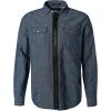 Replay Overshirt M4034.000.0 07/009 Baumwolle, Mittelblau
