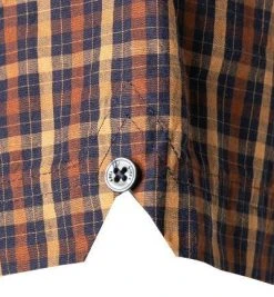 Ben Sherman Hemd 0059144/035 Regular Fit, Popeline, Marineblau kariert, Marine -hemdenverkauf 380390 norm3