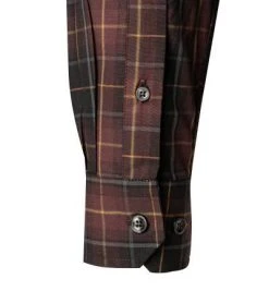 Ben Sherman Hemd 0065389/545 Regular Fit, Popeline, Bordeaux kariert, Bordeaux -hemdenverkauf 380397 norm3