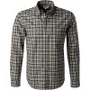 Ben Sherman Hemd 0065393/067 Regular Fit, Popeline, Dunkelgrün kariert, Dunkelgrün