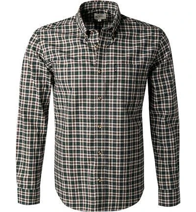 Ben Sherman Hemd 0065393/067 Regular Fit, Popeline, Dunkelgrün kariert, Dunkelgrün 2 Ben Sherman Hemd 0065393/067 Regular Fit, Popeline, Dunkelgrün kariert, Dunkelgrün – Bild 2