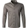 ETERNA Hemd 2490/YS82/67/39 Slim Fit, Jersey CO2-Neutral, Grau gemustert, Grau