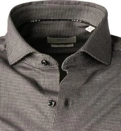 ETERNA Hemd 2490/YS82/67/39 Slim Fit, Jersey CO2-Neutral, Grau gemustert, Grau -hemdenverkauf 380475 norm2