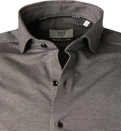 ETERNA Hemd 2490/JS82/39 Modern Fit, Jersey CO2-Neutral, Grau gemustert, Grau 3 ETERNA Hemd 2490/JS82/39 Modern Fit, Jersey CO2-Neutral, Grau gemustert, Grau – Bild 3