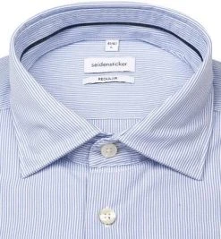 Seidensticker Hemd 150800/13 Regular Fit, Baumwolle, Hellblau gestreift, Hellblau -hemdenverkauf 380539 norm2