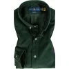 Polo Ralph Lauren Hemd 710818761/003 Slim Fit, Feincord, Grün