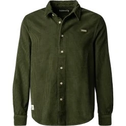 NAPAPIJRI Hemd NP0A4FMJ/GE4 Cord, Militärgrün