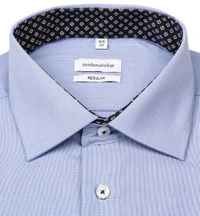Seidensticker Hemd 150620/13 Regular Fit, Popeline, Hellblau meliert, Hellblau 3 Seidensticker Hemd 150620/13 Regular Fit, Popeline, Hellblau meliert, Hellblau – Bild 3