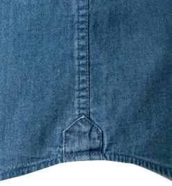 Seidensticker Hemd 150940/14 Jeanshemd, Regular Fit, Baumwolle, Blau -hemdenverkauf 380621 norm3