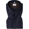 Seidensticker Hemd 150982/19 Regular Fit, Baumwolle, Dunkelblau meliert, Dunkelblau