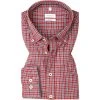 Seidensticker Hemd 151002/46 Regular Fit, Baumwolle, Rot kariert, Rot