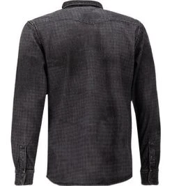 Pepe Jeans Hemd Noah Black PM307267/000 Jeanshemd, Baumwolle, Schwarz , Schwarz -hemdenverkauf 380859 norm2