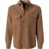 BOSS Overshirt Neoterio 50461354/262 Relaxed Fit, Wolle, Beige