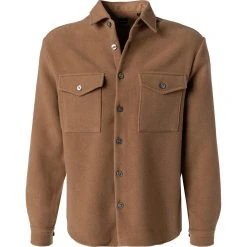 BOSS Overshirt Neoterio 50461354/262 Relaxed Fit, Wolle, Beige