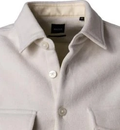 BOSS Overshirt Neoterio 50461354/131 Relaxed Fit, Wolle, Wollweiß, Creme -hemdenverkauf 380927 norm2