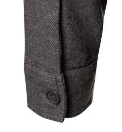 Marc O'Polo Overshirt 130 7304 42098/989 Bio Baumwolle, Dunkelgrau meliert, Dunkelgrau -hemdenverkauf 380970 norm4