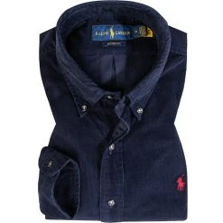 Polo Ralph Lauren Hemd 710853123/005 Custom Fit, Feincord, Navy