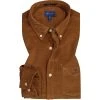 Gant Hemd 3017170/210 Regular Fit, Cord, Dunkelbraun