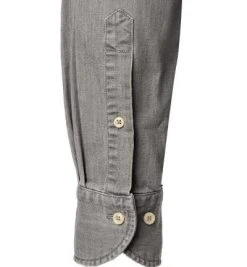 BALDESSARINI Hemd B3 10002.3055/9016 Jeanshemd, Baumwolle, Grau -hemdenverkauf 381077 norm3