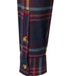 Fynch-Hatton Hemd 1221 8174/8170 Flanell, Navy kariert, Navy -hemdenverkauf 381137 norm3