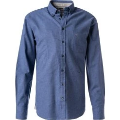 Fynch-Hatton Hemd 1221 6030/6030 Baumwolle, Blau