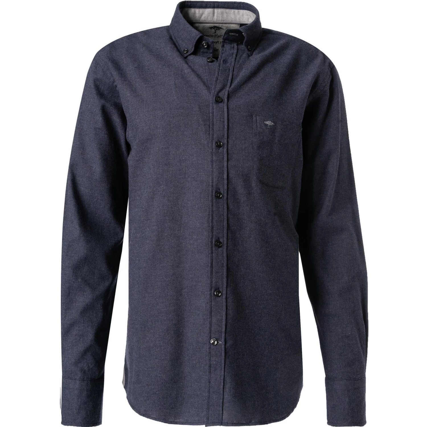 Fynch-Hatton Hemd 1221 6030/6033 Baumwolle, Navy 1 Fynch-Hatton Hemd 1221 6030/6033 Baumwolle, Navy