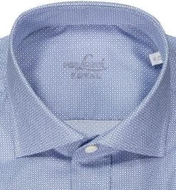 van Laack Hemd Comfort Fit 171725/RIVARA-CFN/730 Baumwolle, Hellblau gemustert, Hellblau -hemdenverkauf 381172 norm2