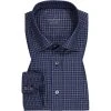 van Laack Hemd Comfort Fit 156538/RADIL-CF/790 Baumwolle, Dunkelblau kariert, Dunkelblau