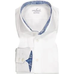 van Laack Hemd T. Fit EL 131540/RIVARA-LTF05/000 Tailor Fit, Baumwolle, Extra langer Arm, Weiß