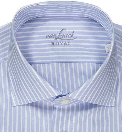 van Laack Hemd Tailor Fit EL 162586/RIVARA-LTF/730 Baumwolle, Extra langer Arm, Hellblau-weiß gestreift, Hellblau-weiß 3 van Laack Hemd Tailor Fit EL 162586/RIVARA-LTF/730 Baumwolle, Extra langer Arm, Hellblau-weiß gestreift, Hellblau-weiß – Bild 3