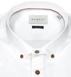 bugatti Hemd 9350/88840/10 Modern Fit, Baumwolle, Weiß -hemdenverkauf 381184 norm2
