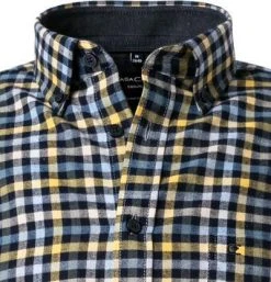 CasaModa Hemd 413716700/100 Casual Fit, Baumwolle, Blau kariert, Blau -hemdenverkauf 381193 norm2