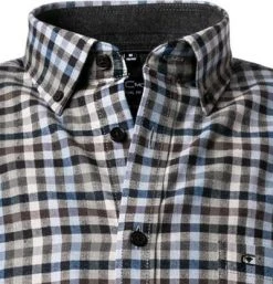 CasaModa Hemd 413716700/750 Casual Fit, Baumwolle, Anthrazit kariert, Anthrazit -hemdenverkauf 381194 norm2