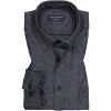 CasaModa Hemd 413716400/800 Baumwolle, Casual Fit, Schwarz meliert, Schwarz