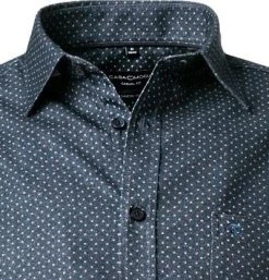 CasaModa Hemd 413717100/100 Casual Fit, Baumwolle, Blau gemustert, Blau -hemdenverkauf 381236 norm2