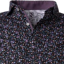 DESOTO Hemd New Hai 49107-3/431 Jersey, Navy gemustert, Navy 7 DESOTO Hemd New Hai 49107-3/431 Jersey, Navy gemustert, Navy -hemdenverkauf 381295 norm2