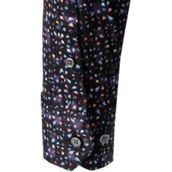 DESOTO Hemd New Hai 49107-3/431 Jersey, Navy gemustert, Navy 8 DESOTO Hemd New Hai 49107-3/431 Jersey, Navy gemustert, Navy -hemdenverkauf 381295 norm3