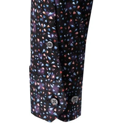 DESOTO Hemd New Hai 49107-3/431 Jersey, Navy gemustert, Navy 4 DESOTO Hemd New Hai 49107-3/431 Jersey, Navy gemustert, Navy – Bild 4