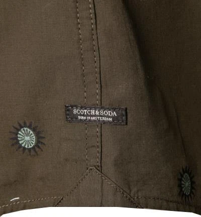 Scotch & Soda Hemd 163339/0219 Regular Fit, Baumwolle, Olivgrün, Oliv 6 Scotch & Soda Hemd 163339/0219 Regular Fit, Baumwolle, Olivgrün, Oliv – Bild 6