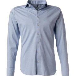 DESOTO Hemd New Hai 97007-3/502 Jersey, Hellblau meliert, Hellblau
